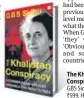  ??  ?? The Khalistan Conspiracy
GBS Sidhu; 269pp, ~599, Harper Collins