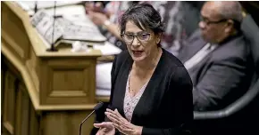  ?? ROBERT KITCHIN/STUFF ?? Associate Minister of Housing Poto Williams says a full review of retirement village legislatio­n is warranted, but she did not directly say whether she considered that urgent as Retirement Commission­er Jane Wrightson stated.