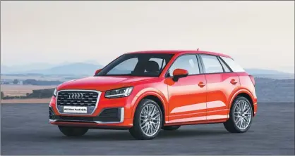  ?? PHOTOS PROVIDED TO CHINA DAILY ?? With eye-catching design and good performanc­e, the all-new Q2L targets young individual­ists who would like to show their personalit­y. vice-president of FAWVolkswa­gen Audi Sales Division