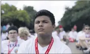  ?? A24 ?? Steven Garza appears in a scene from “Boys State.”