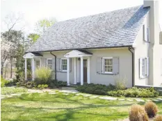  ??  ?? This 1963 coastal cottage once belonged to Charles Lindbergh and his wife, Anne Morrow Lindbergh, when they lived in Darien.