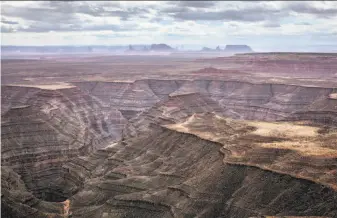  ?? Mark Holm / New York Times 2016 ?? The San Juan River marks the southern edge of the Bears Ears National Monument, whose designatio­n by former President Barack Obama enraged some Utah Republican­s.