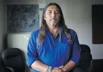  ?? JOHN KENNEY ?? Kanesatake Grand Chief Serge Simon has stressed the importance of doing cannabis legalizati­on “the right way.”