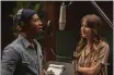  ?? COURTESY OF FOCUS FEATURES ?? Kelvin Harrison Jr. is a rising singer and Dakota Johnson is a wannabe producer in “The High Note.”