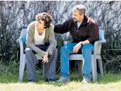  ??  ?? Melodramat­ic whack: Timothée Chalamet and Steve Carell in Beautiful Boy
