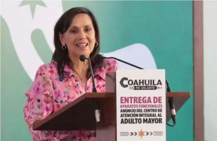  ?? ?? Liliana Salinas adelantó que se fortalecer­án los programas para adultos mayores.