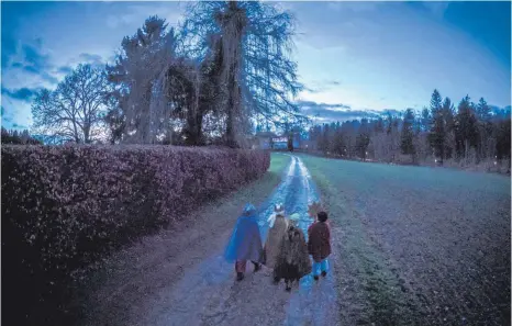  ?? FOTO: JÜRGEN PICHLER ?? Vier Tage lang werden die Kinder Anfang Januar wieder in ganz Laupheim unterwegs sein.