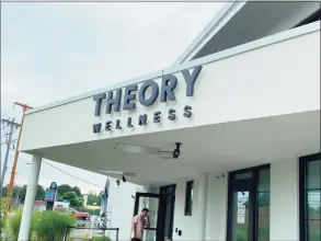  ?? Leeanne Griffin / Hearst CT Media ?? Theory Wellness in Chicopee, which sells marijuana for both adult recreation­al and medical use.