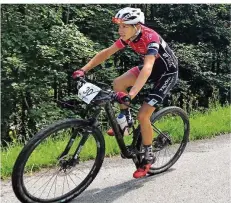  ?? FOTO: MARKUS HAGEN ?? Jasper Britz aus Saarbrücke­n belegte beim Weltcupren­nen in Schruns Rang 19. Damit erfüllte er die WM-Norm.