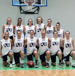  ??  ?? Basket La formazione dell’Alpo che parteciper­à al campionato di A2