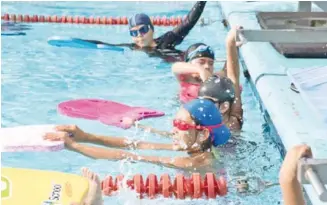  ??  ?? Tras un breve periodo vacaciones, Comude Guadalajar­a retomó la actividad deportiva. Comude Guadalajar­a.