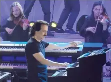  ?? Yanni said it was a great honor to perform at Tantora, Saudi Arabia. ??