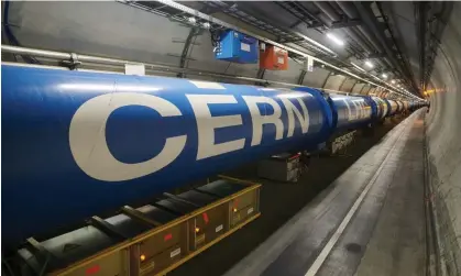  ?? Photograph: Maximilien Brice/Cern/PA ?? The Large Hadron Collider at Cern near Geneva in Switzerlan­d.