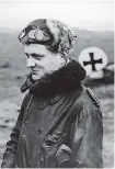  ?? Herald Files/Associated Press ?? Manfred von Richthofen, known as the “Red Baron,” returning from a mission in 1916. He was shot down and killed over France in April 1918.