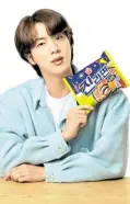  ?? ?? BTS’ Jin is ambassador of Ottogi noodles.