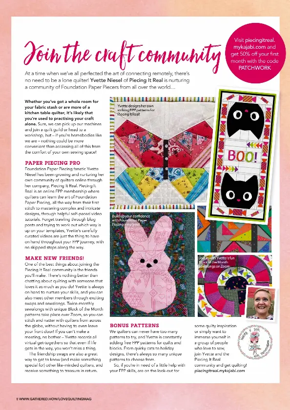 Join the craft community | Love Patchwork & Quilting | PressReade­r
