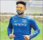  ?? AP ?? ▪ Rishabh Pant is eager to make his Test debut against England.