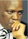  ??  ?? AGAINST THE ODDS: The SABC’s Hlaudi Motsoeneng