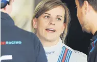  ??  ?? Susie Wolff became the first woman to take part in a Formula 1 race in 2014.