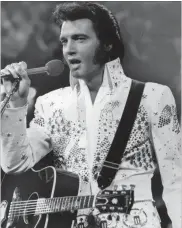  ?? HAMILTON SPECTATOR FILE PHOTO ?? In the final years, Elvis was wearing jumpsuits. People told Hamilton’s David Knapman he looked like the late-career Presley and he liked that.