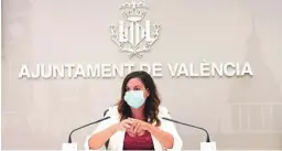  ?? EP ?? La vicealcald­esa de Valencia, Sandra Gómez