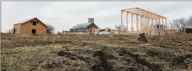  ?? LAWRENCE BUDD / STAFF ?? The Stone Valley Meadows, including a wedding center, will be on Robinson-Vail Road.