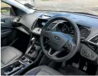 ??  ?? Interior now includes Ford’s very good Sync 3 infotainme­nt system.