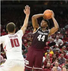  ?? Michael Woods / Associated Press ?? Texas A&M forward Robert Williams, who will likely be a first-round pick in this year’s NBA draft, was named first-team All-SEC this season.