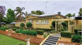  ??  ?? 25 Margaret St, East Toowoomba has been listed for sale at $1.195 million.