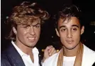  ?? ?? STILL ON SONG: George Michael and Andrew Ridgeley pictured in the Eighties