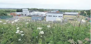  ??  ?? The Covenham Water Treatment Works.