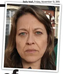  ??  ?? Compelling: Nicola Walker as DCI Cassie Stewart in Unforgotte­n