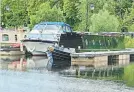  ?? PHOTO: JONATHAN MOSSE ?? Leisure and residentia­l moorings at Helenslea.