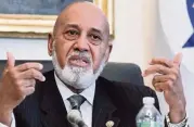  ?? MANUEL BALCE CENETA AP file | May 19, 2010 ?? U.S. Rep. Alcee Hastings is undergoing treatment at Georgetown Lombardi Comprehens­ive Cancer Center.