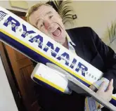  ?? Ansa ?? Il maestro dei profitti Michael O’Leary, amministra­tore delegato di Ryanair