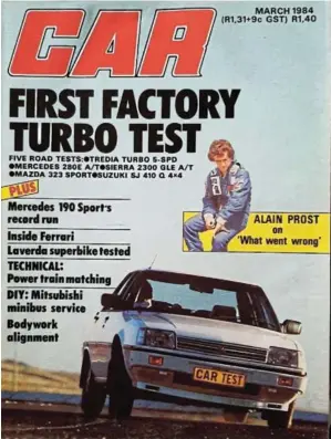  ?? ?? A 40-year-old copy of Car magazine enabled the author’s time travel.