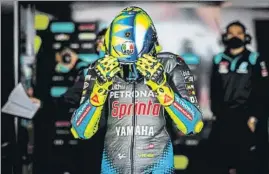  ?? FOTO: EFE ?? Valentino Rossi terminó en Jerez, donde ha ganado 9 veces, 21º de los libres