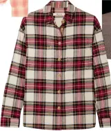  ??  ?? Cotton and flannel, US$98.34 (S$140.29), Madewell at Net-a-porter