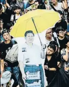  ?? ANTHONY WALLACE / AFP ?? Protestas contra Xi Jinping