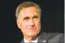  ?? Kim Raff / Bloomberg ?? U.S. Sen. Mitt Romney, R-Utah