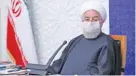  ?? President.ir ?? Iranian President Hassan Rouhani speaks at the meeting of the Government’s Economic Coordinati­on Headquarte­rs in Tehran on February 23, 2021.