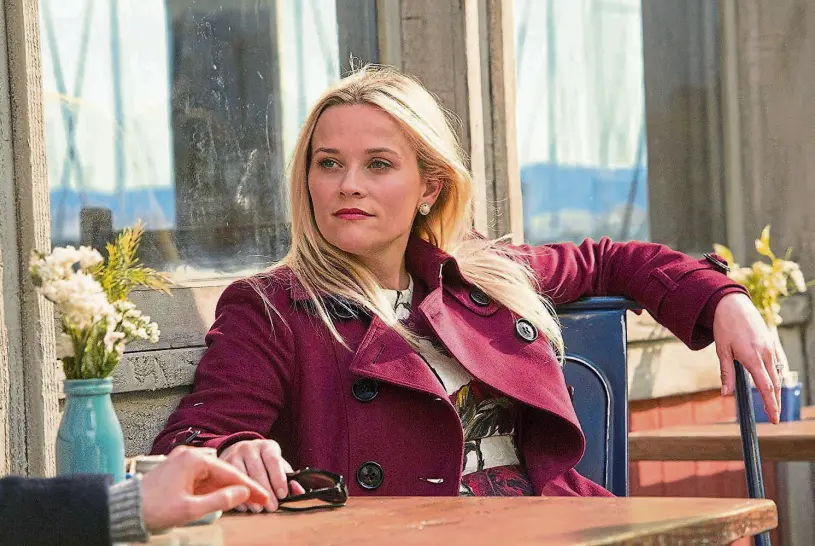  ?? hbo ?? Big Little Lies: el drama de suspenso de Reese Witherspoo­n –también productora– fue una de las más votadas, junto a The night Of