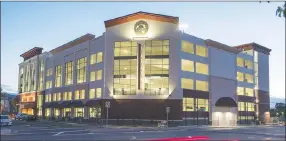  ?? Courtesy photo ?? The 2020 plan was created to guide the city’s major projects, many of which are underway, such as the new Santa Clarita Valley Sheriff’s Station, as well as completed ones, including the homeless task force and the Old Town Newhall parking structure (pictured).