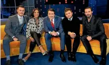  ??  ?? Jonathan Ross is back with another celebrity guest-filled season of his talk show.