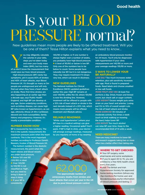Is Your Blood Pressure Normal Pressreader
