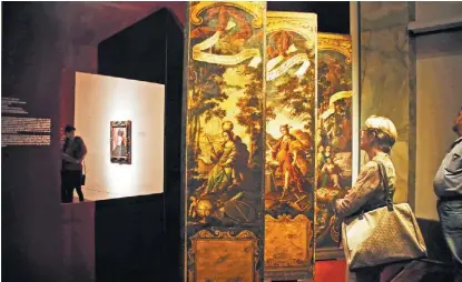  ?? ARACELI LÓPEZ ?? La muestra presenta 70 obras, entre ellas piezas de Van Gogh, Tintoretto, Renoir y Velázquez.