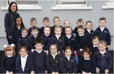  ??  ?? The Junior Infants class at Ballyhea National School with teacher Mrs. Murphy.