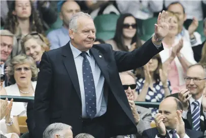  ?? Picture: AFP ?? ANOTHER TERM. Former England captain Bill Beaumont was re-elected as the president of World Rugby over the weekend.