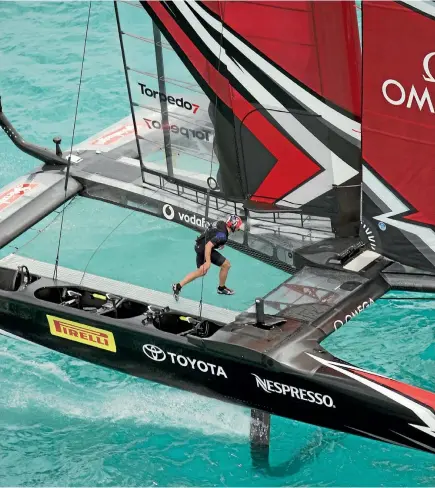  ?? RICARDO PINTO/ACEA 2017 ?? Engineers and designers would like more wriggle room in the rules to allow more innovation in the boats next America’s Cup.