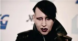  ?? FOTO: RICHARD SHOTWELL ?? Marilyn Manson anklagas av flera kvinnor för fysisk och psykisk misshandel. Arkivbild.